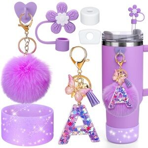 NWT Pink Stanley Cup 8 Piece Accessory Set